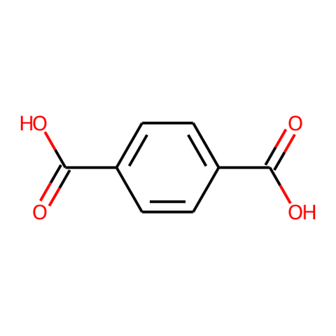 对苯二甲酸（98%）：MOF 经典羧酸配体 结构式
