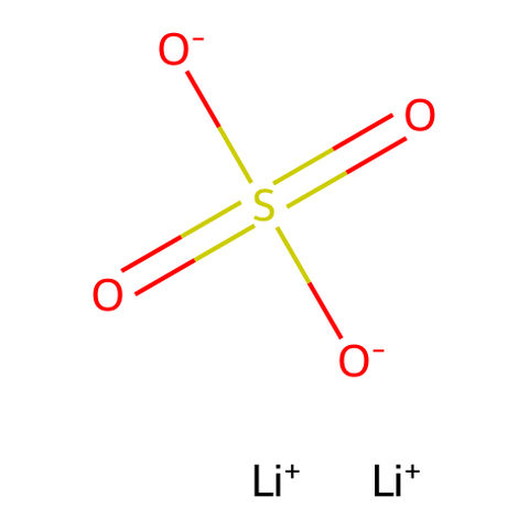 CAS 10377-48-7 结构式