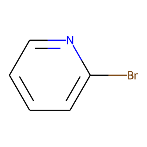 2-溴吡啶（98%）：卤代氮杂环，稠环构建常用底物 结构式