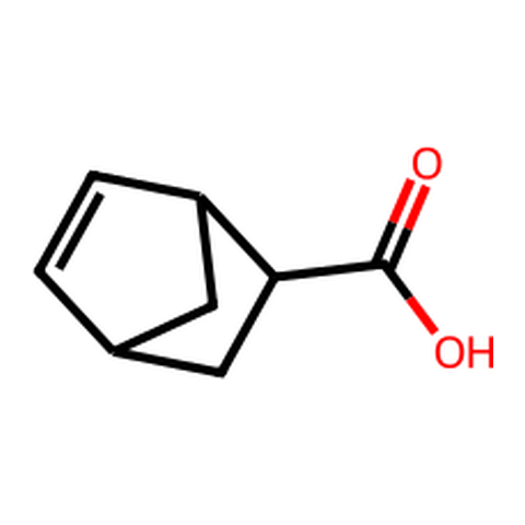 5-降冰片烯-2-羧酸 结构式