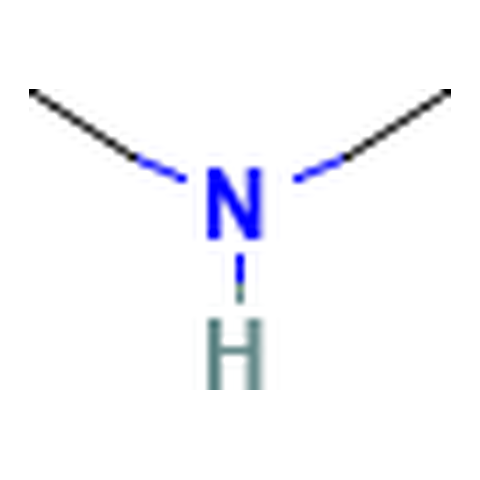 CAS 124-40-3 结构式