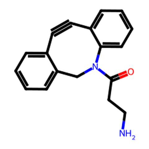 DBCO-amine（蛋白与材料的常用修饰端） 结构式