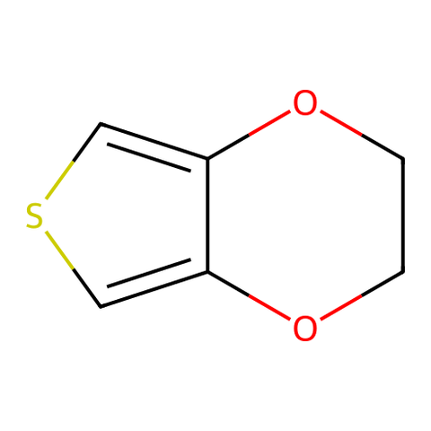 3,4-乙烯二氧噻吩 结构式