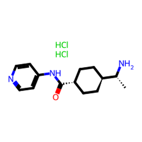 Y-27632（ROCK 抑制剂，常加于传代与冻存环节） 结构式