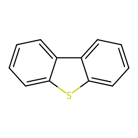 二苯并噻吩：原油中含硫芳烃标志物的代表结构 结构式