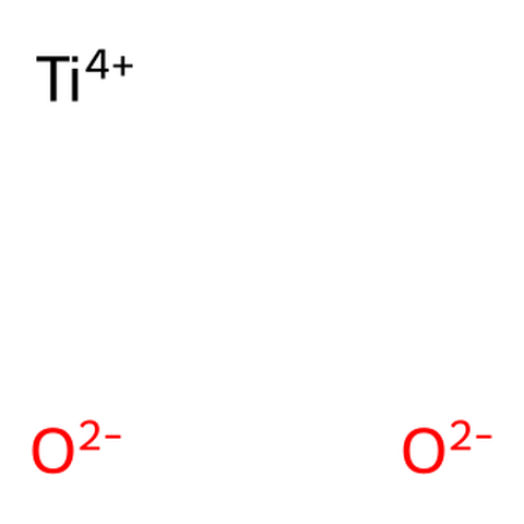 CAS 13463-67-7 结构式