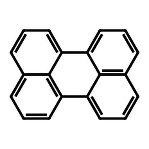 苝：研究双激子与激子相互作用的经典分子体系 结构式