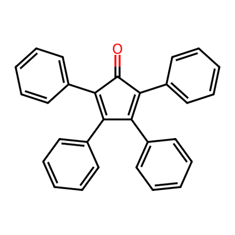 四苯基环戊二烯酮 结构式