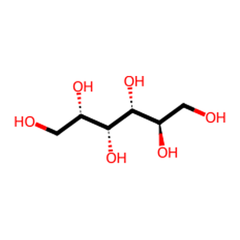 CAS 50-70-4 结构式