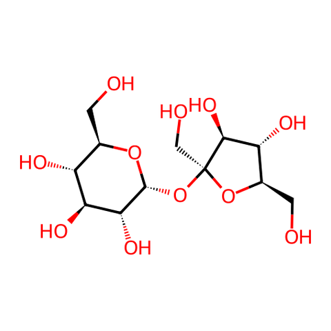 CAS 57-50-1 结构式