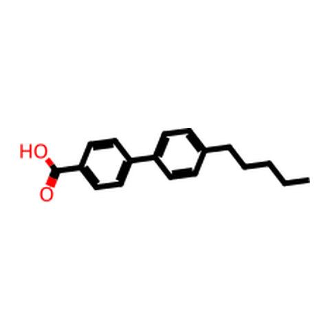 4-正戊基联苯-4′-羧酸：合成多环液晶酯的常用中间体 结构式
