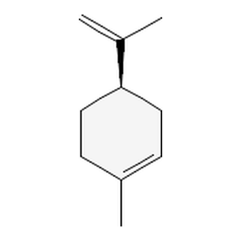 柠檬烯：柑橘类精油中的主要单萜成分 结构式