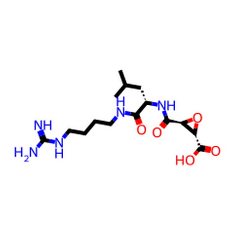 E-64：半胱氨酸蛋白酶的不可逆抑制剂 结构式