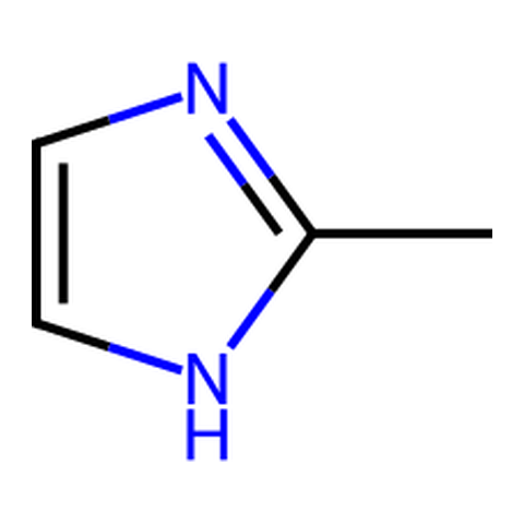 2-甲基咪唑（ZIF 系列的核心配体） 结构式