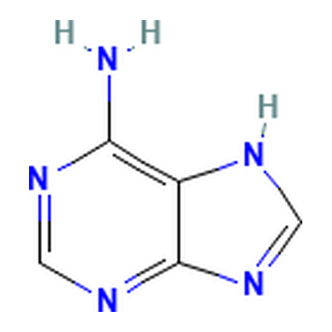 CAS 73-24-5 结构式
